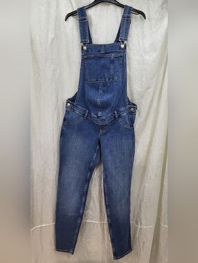 Mango Maternity Dungarees Denim Overalls Womens size Medium